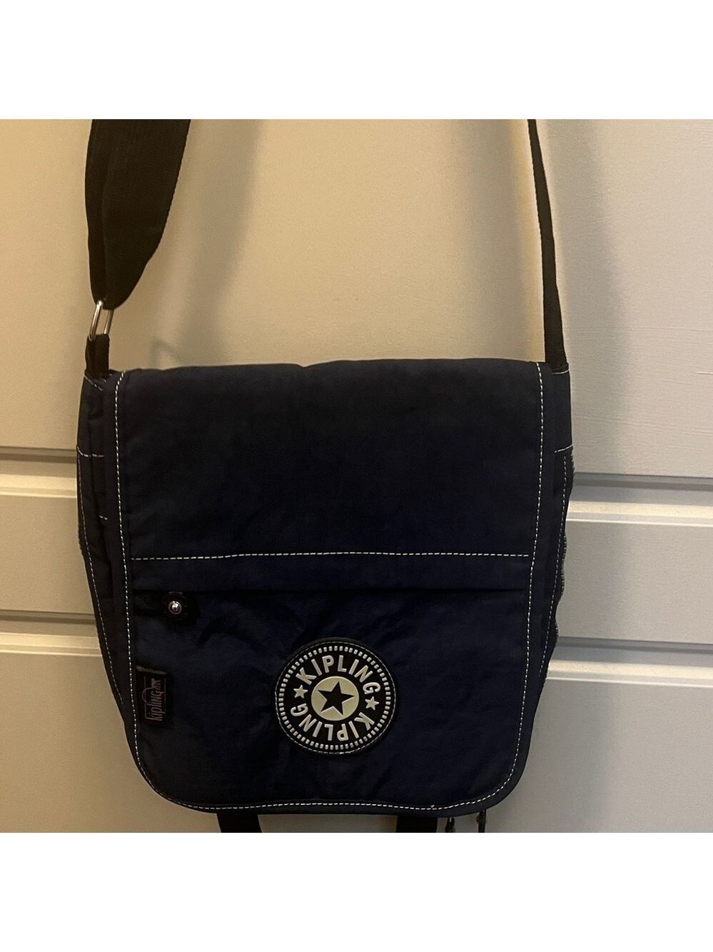 Kipling Dark Blue Messenger Bag vacation walking outdoors travel